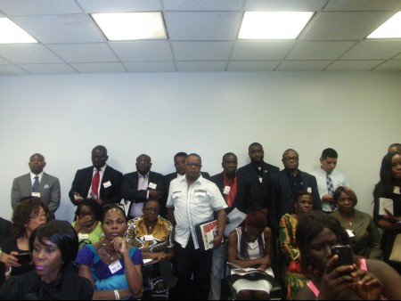 A partial view of the audience at the well-attended conference