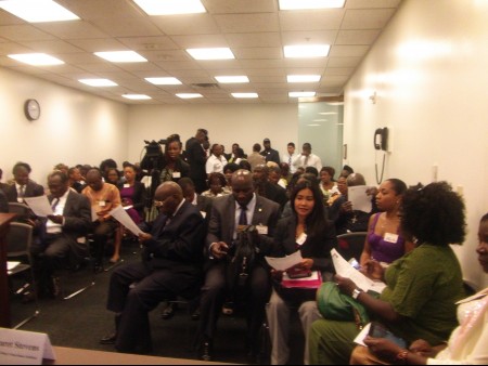 Attendees at the Liberian National Immigration Conference