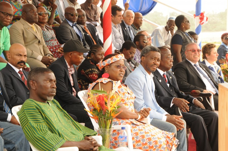  A cross-section of guests at the dedication